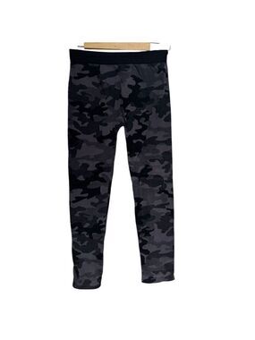 MALIBU SUGAR grey camo print leggings - size 7-14 (flex fit)